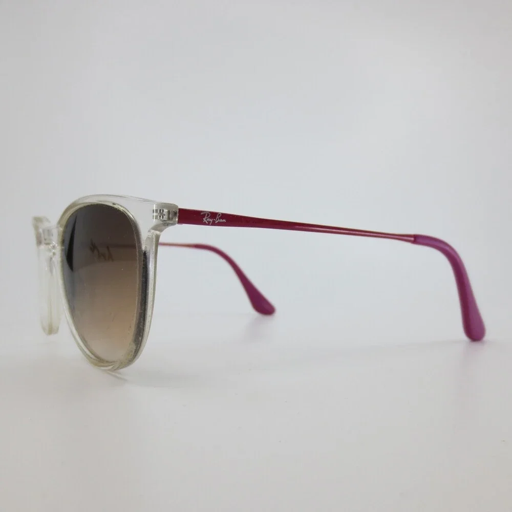 Ray Ban Junior RJ 9060S 7032/B8 Erika Clear Pink Round Sunglasses 50-15 130